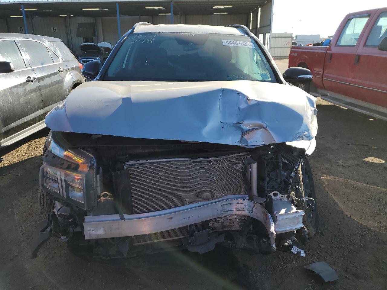 2022 Hyundai Santa Fe VIN 5NMS6DAJ5NH382992 Copart auction photo, front end damage thumbnail 5