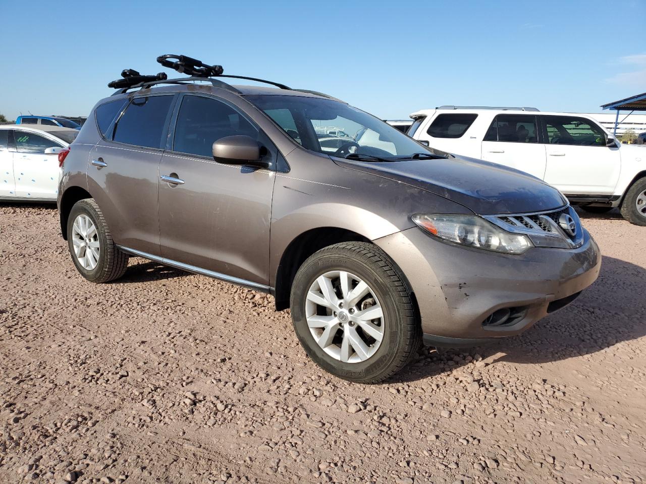 2014 Nissan Murano VIN JN8AZ1MU0EW414921 Copart auction photo, mechanical damage thumbnail 4