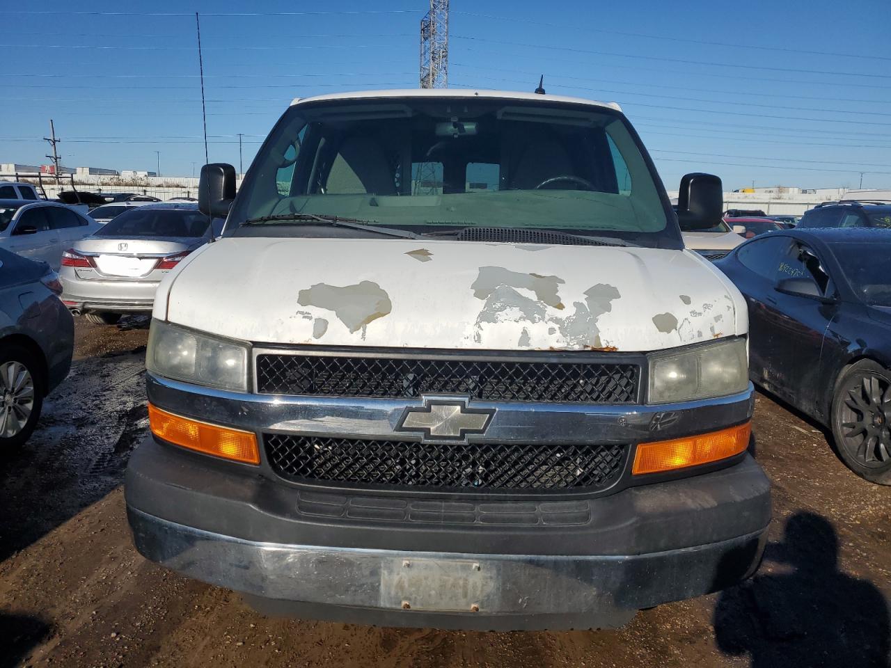 2012 Chevrolet Express VIN 1GCZGTCG7C1120034 Copart auction photo, minor dent/scratches / normal wear damage thumbnail 5
