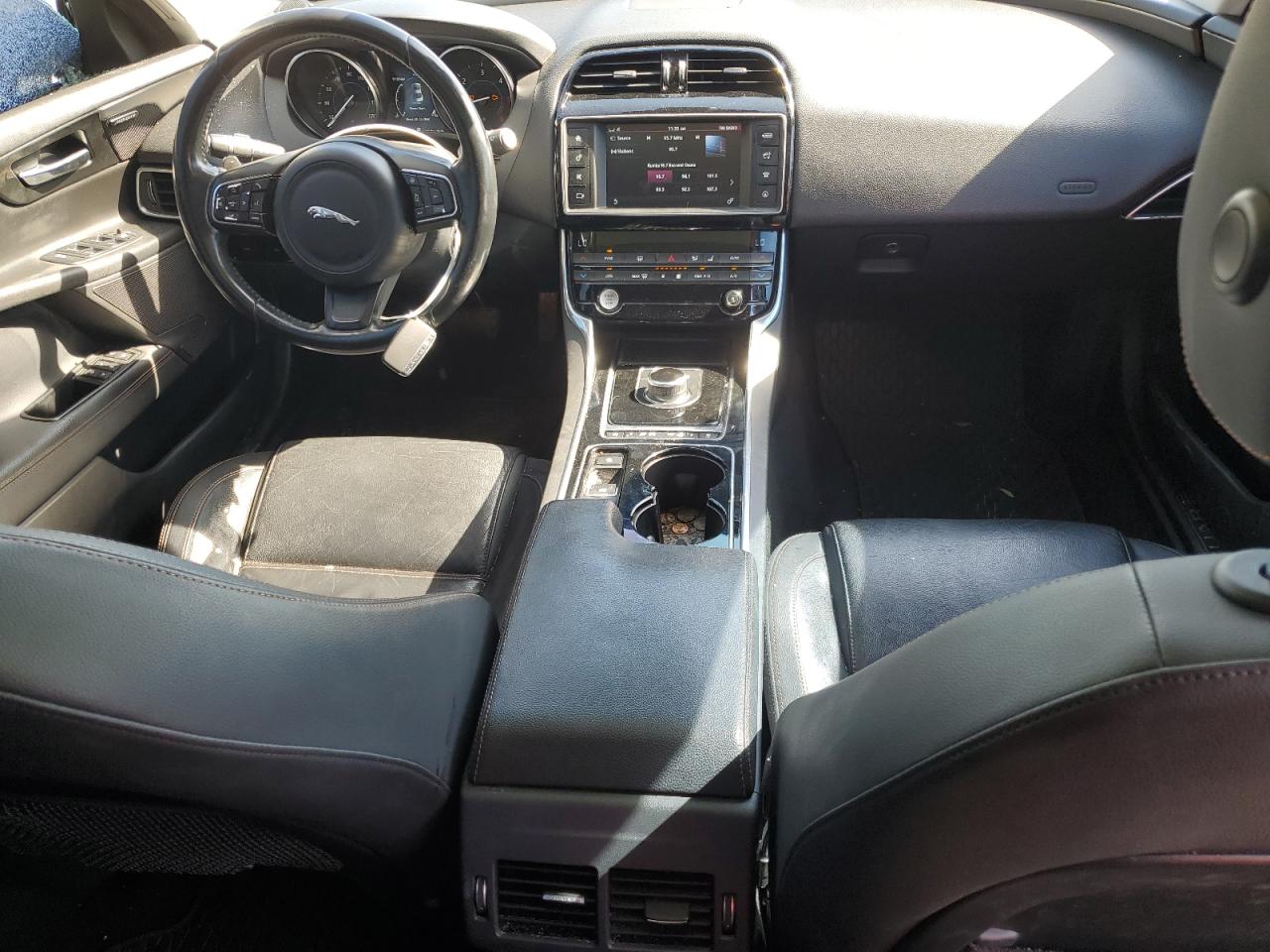 2017 Jaguar XE VIN SAJAE4BN7HA971719 Copart auction photo, side / front end damage thumbnail 8