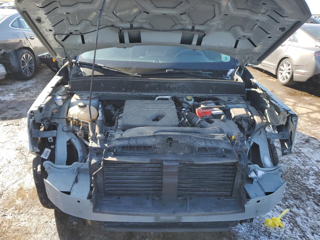 2021 Ford Bronco VIN 3FMCR9B61MRA18565 Copart auction photo, front end / all over damage thumbnail 12