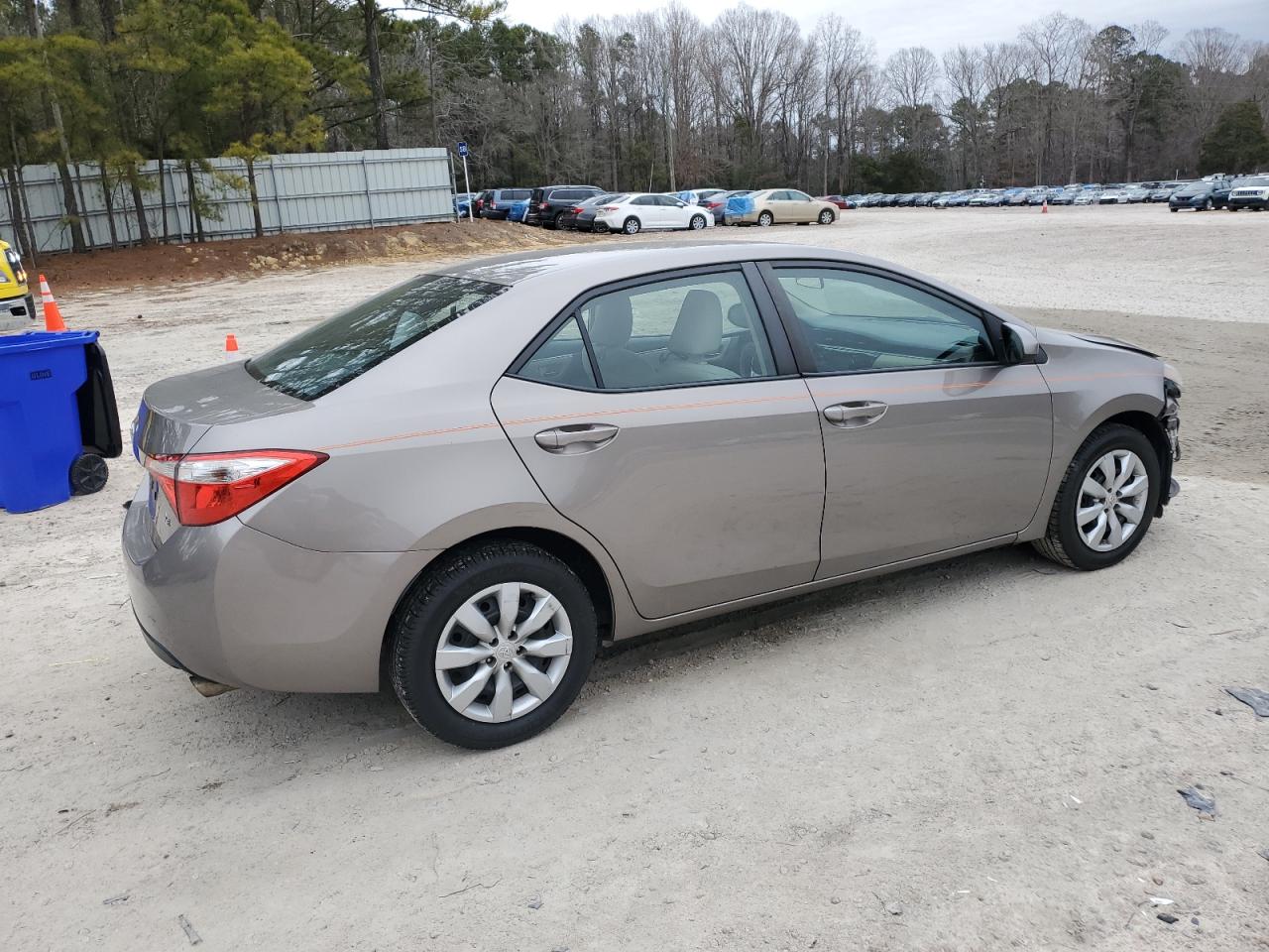 2014 Toyota Corolla VIN 2T1BURHE3EC061969 Copart auction photo, front end damage thumbnail 3