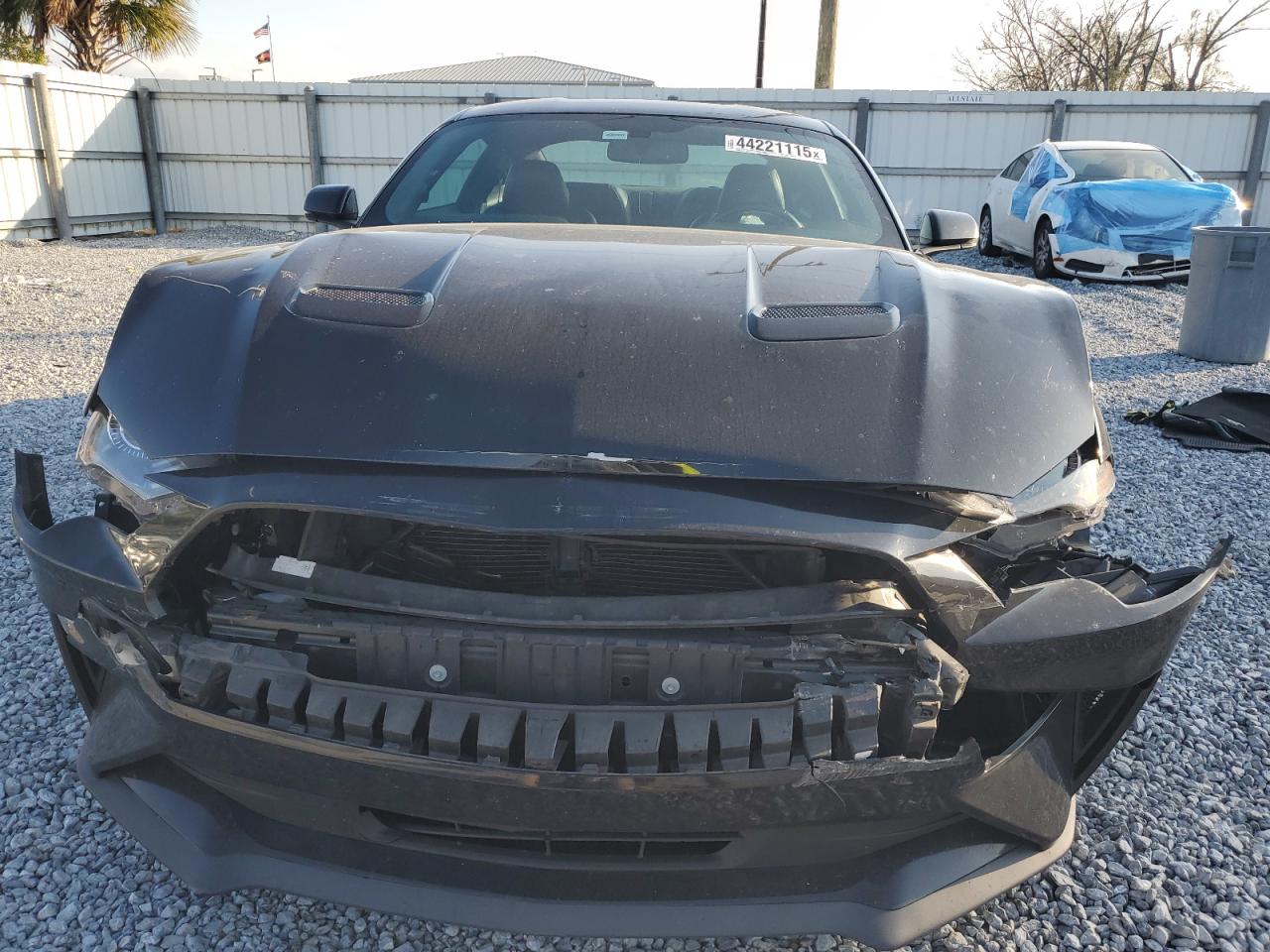 2019 Ford Mustang VIN 1FA6P8TH8K5120260 Copart auction photo, front end damage thumbnail 5