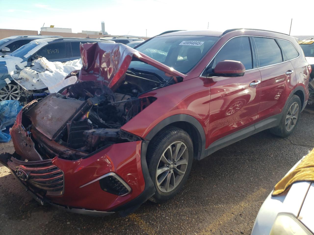2017 Hyundai Santa Fe VIN KM8SM4HF5HU169928