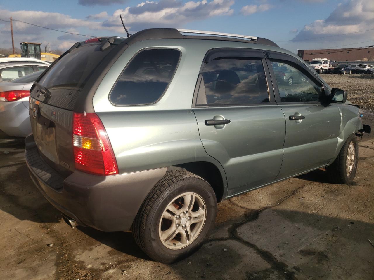2006 KIA Sportage VIN KNDJE723367207620 Copart auction photo, front end damage thumbnail 3