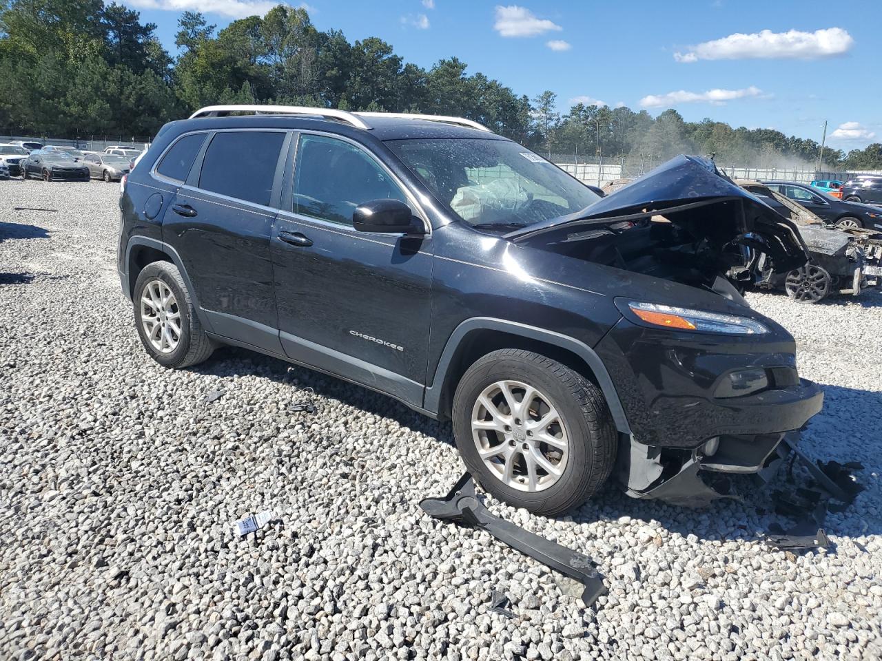 2018 Jeep Grand Cherokee VIN 1C4PJMLB3JD546401 Copart auction photo, front end damage thumbnail 4
