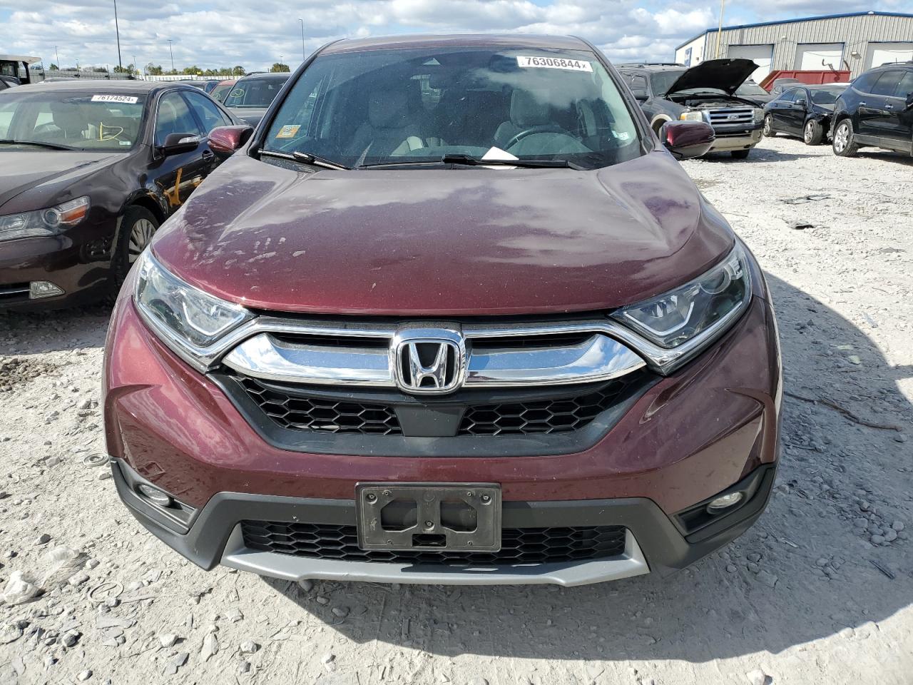 2018 Honda CR-V VIN 7FARW2H81JE067113 Copart auction photo, rear end / side damage thumbnail 5