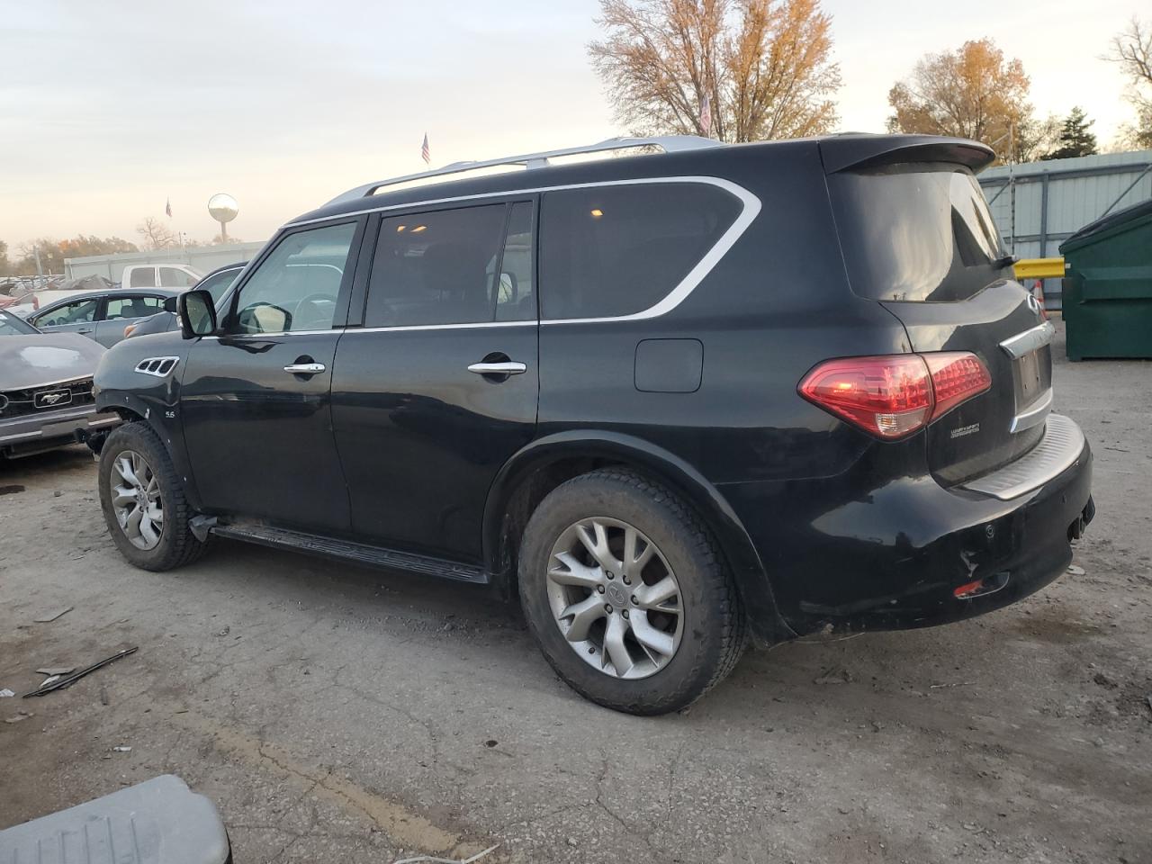 2014 Infiniti QX80 VIN JN8AZ2NC5E9352118 Copart auction photo, front end damage thumbnail 2