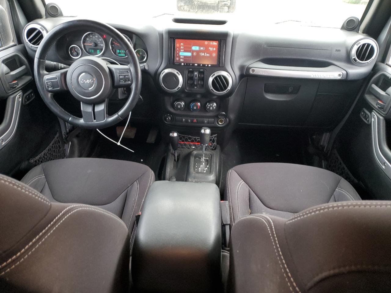 2013 Jeep Wrangler VIN 1C4BJWEG6DL594774 Copart auction photo, side damage thumbnail 8
