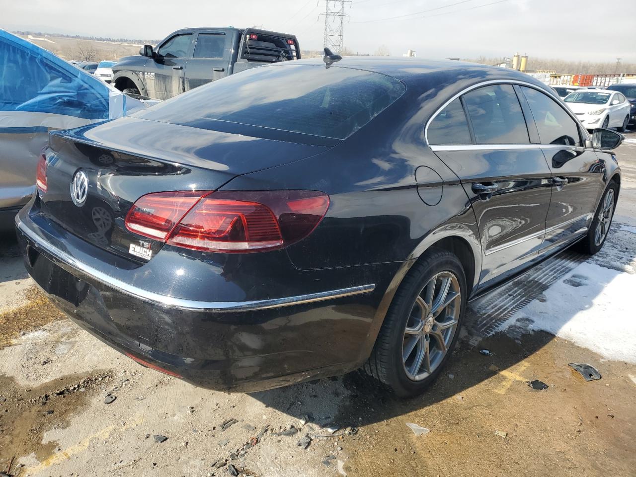 2016 Volkswagen Passat CC VIN WVWBP7AN5GE516021 Copart auction photo, front end damage thumbnail 3
