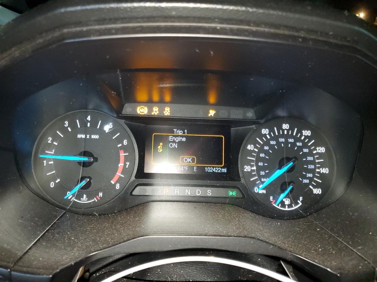 2017 Ford Edge VIN 2FMPK3G94HBB86775 Copart auction photo, front end / side damage thumbnail 9