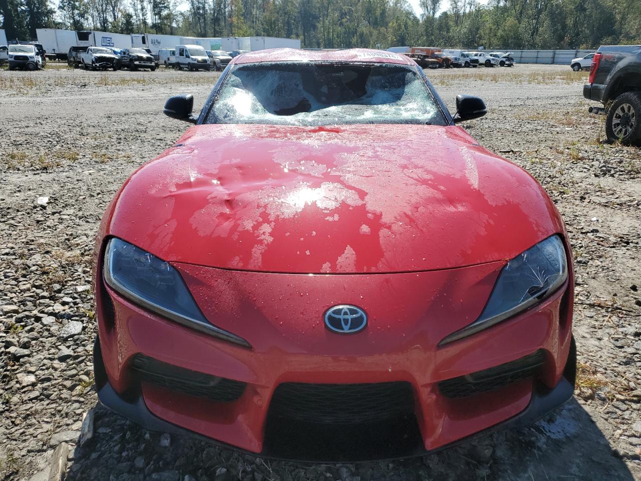 2021 Toyota Supra VIN WZ1DB0C02MW040463 Copart auction photo, water/flood damage thumbnail 5