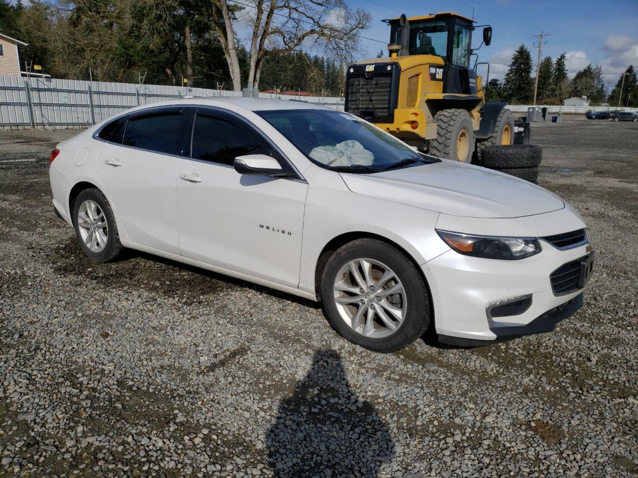 2018 Chevrolet Malibu VIN 1G1ZD5ST0JF214977 Copart auction photo, front end damage thumbnail 4