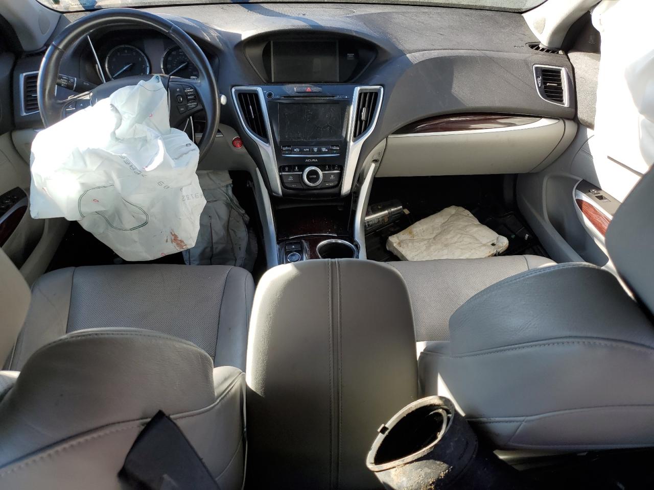2015 Acura TLX VIN 19UUB2F50FA014964 Copart auction photo, front end / minor dent/scratches damage thumbnail 8