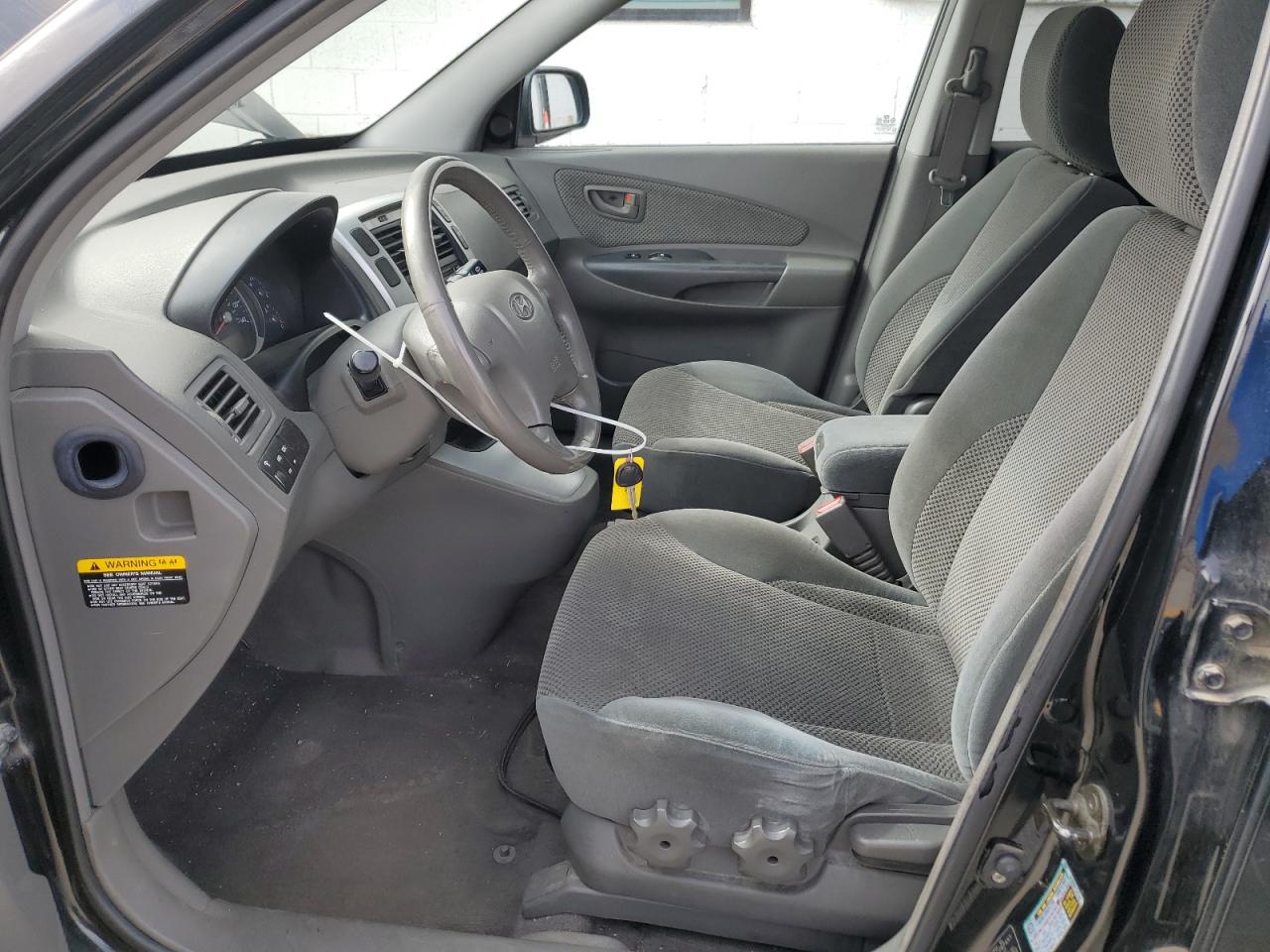 2007 Hyundai Tucson VIN KM8JN72D37U509254 Copart auction photo, front end damage thumbnail 7