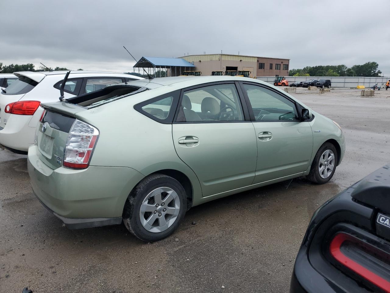 2008 Toyota Prius VIN JTDKB20U787696859 Copart auction photo, all over damage thumbnail 3