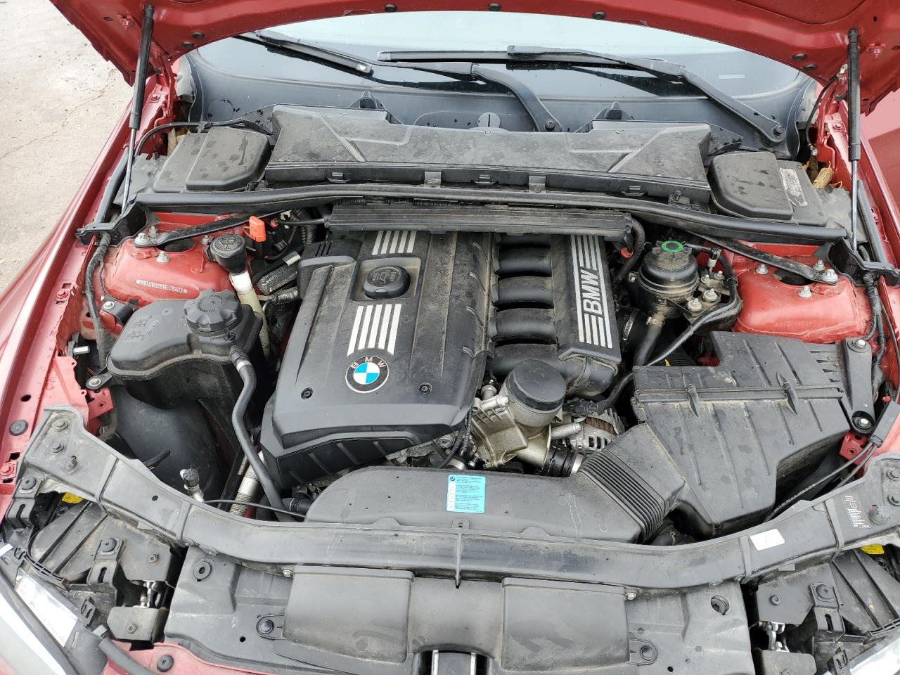 2011 BMW 3er VIN WBADW3C51BE439672 Copart auction photo, rear end / mechanical damage thumbnail 12