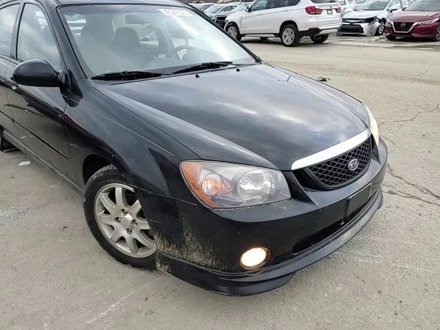 2006 KIA Spectra VIN KNAFE161165227062 Copart auction photo, all over damage thumbnail 11
