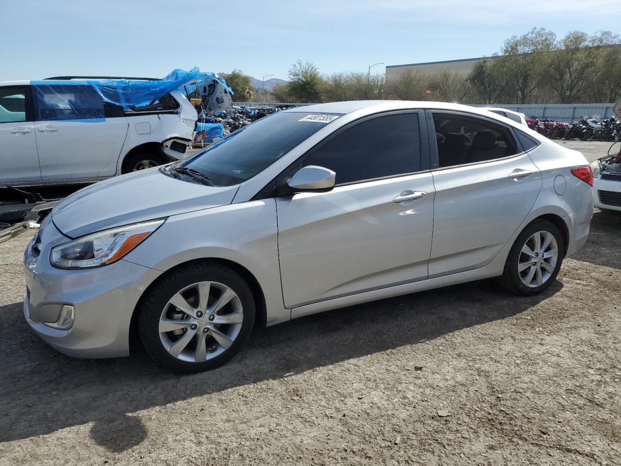 2014 Hyundai Accent VIN KMHCU4AE3EU702070