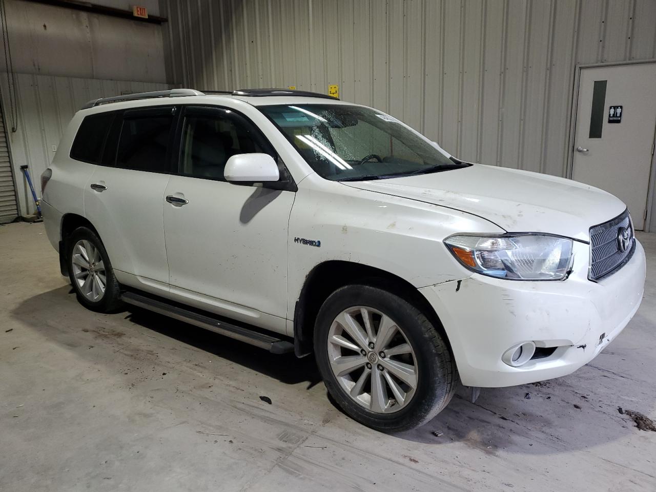 2008 Toyota Highlander VIN JTEEW44A382015246 Copart auction photo, mechanical damage thumbnail 4