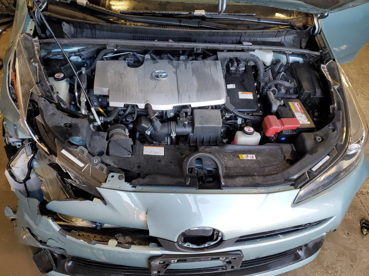 2020 Toyota Prius VIN JTDL9RFU7L3015132 Copart auction photo, front end damage thumbnail 11