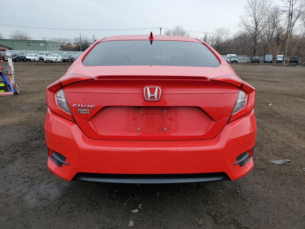2018 Honda Civic VIN JHMFC1F30JX020152 Copart auction photo, front end / side damage thumbnail 6