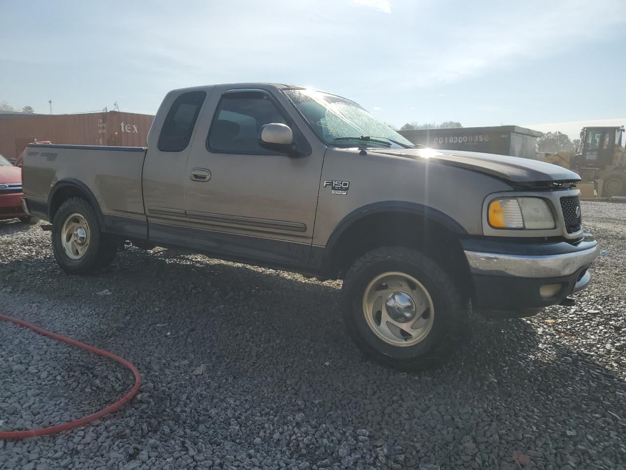 2001 Ford F-150 VIN 1FTRX18L61NB63912 Copart auction photo, side / rear end damage thumbnail 4