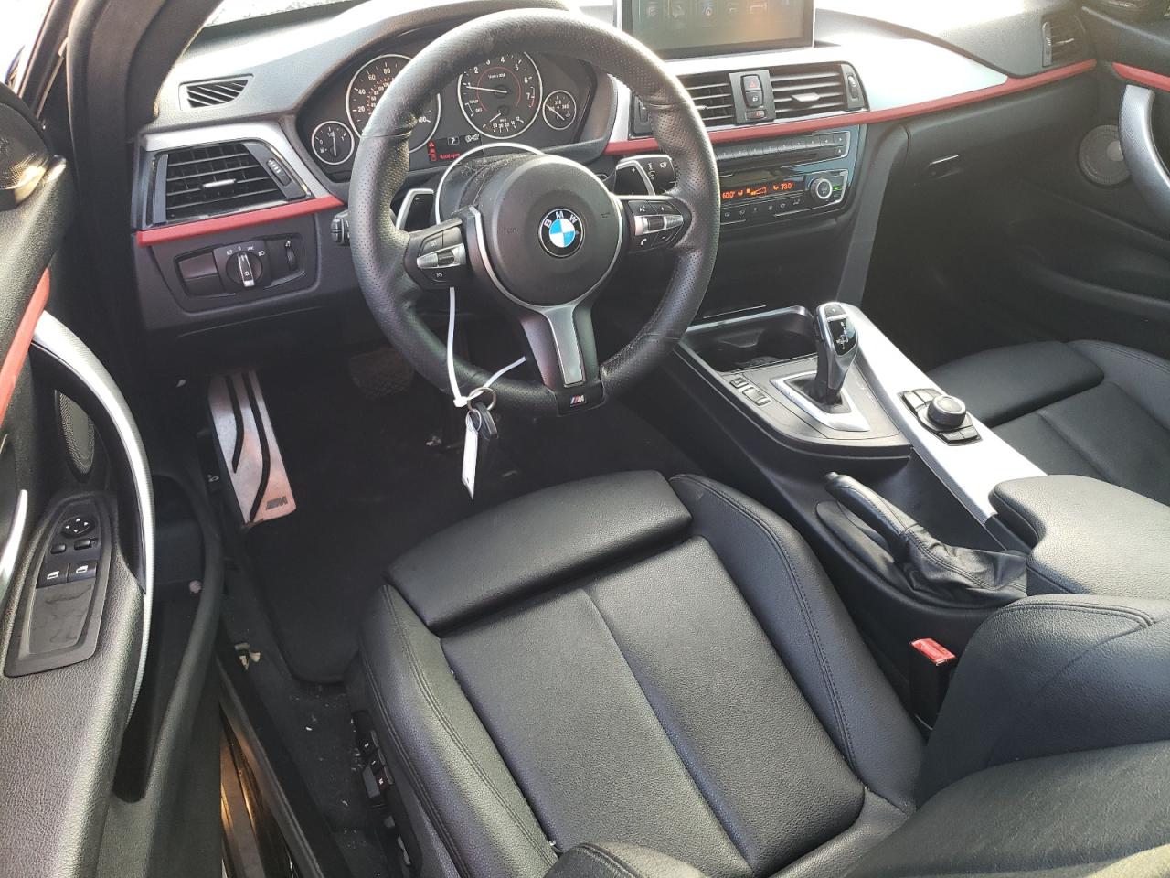 2014 BMW 4er VIN WBA3N3C55EF711587 Copart auction photo, side damage thumbnail 8