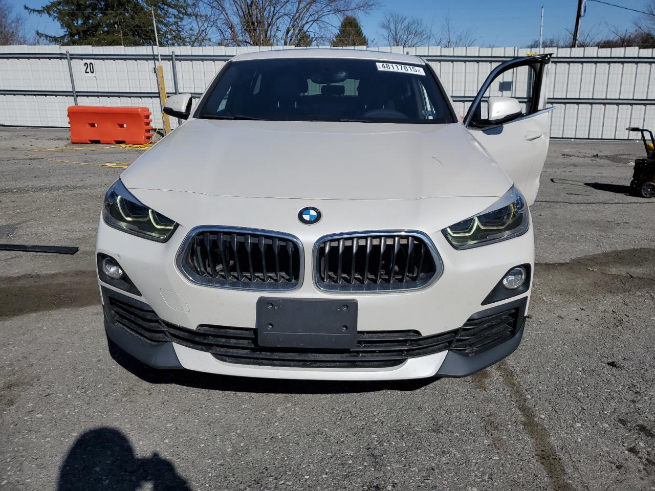 2018 BMW X2 VIN WBXYJ5C39JEF80622 Copart auction photo, side damage thumbnail 5