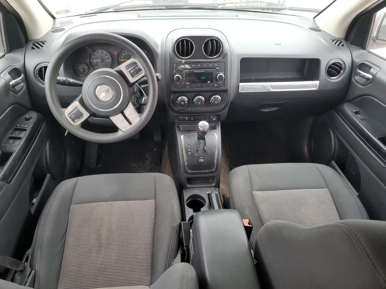 2014 Jeep Compass VIN 1C4NJCBA9ED800967 Copart auction photo, front end / side damage thumbnail 8