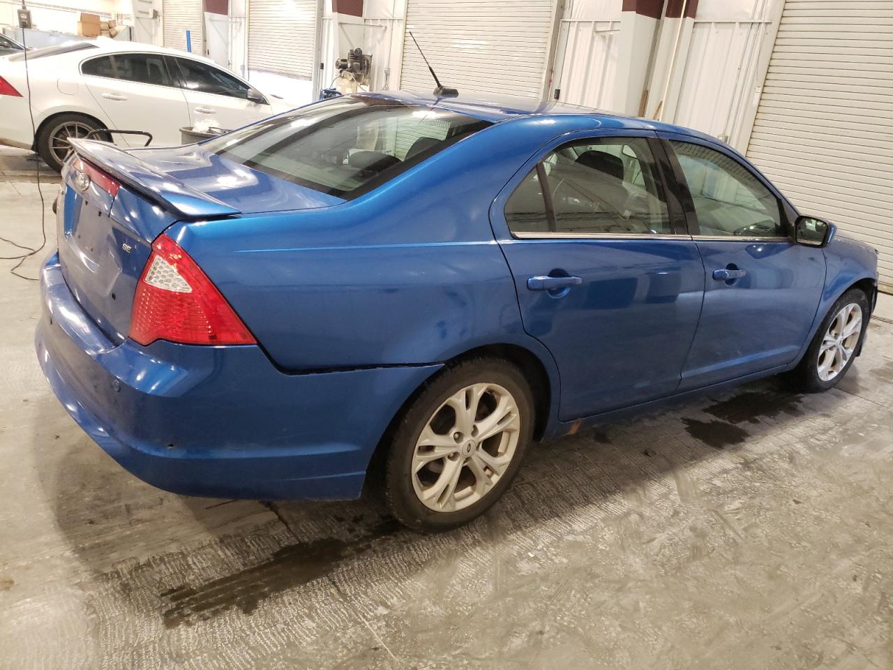 2012 Ford Fusion VIN 3FAHP0HA2CR193483 Copart auction photo, front end / side damage thumbnail 3