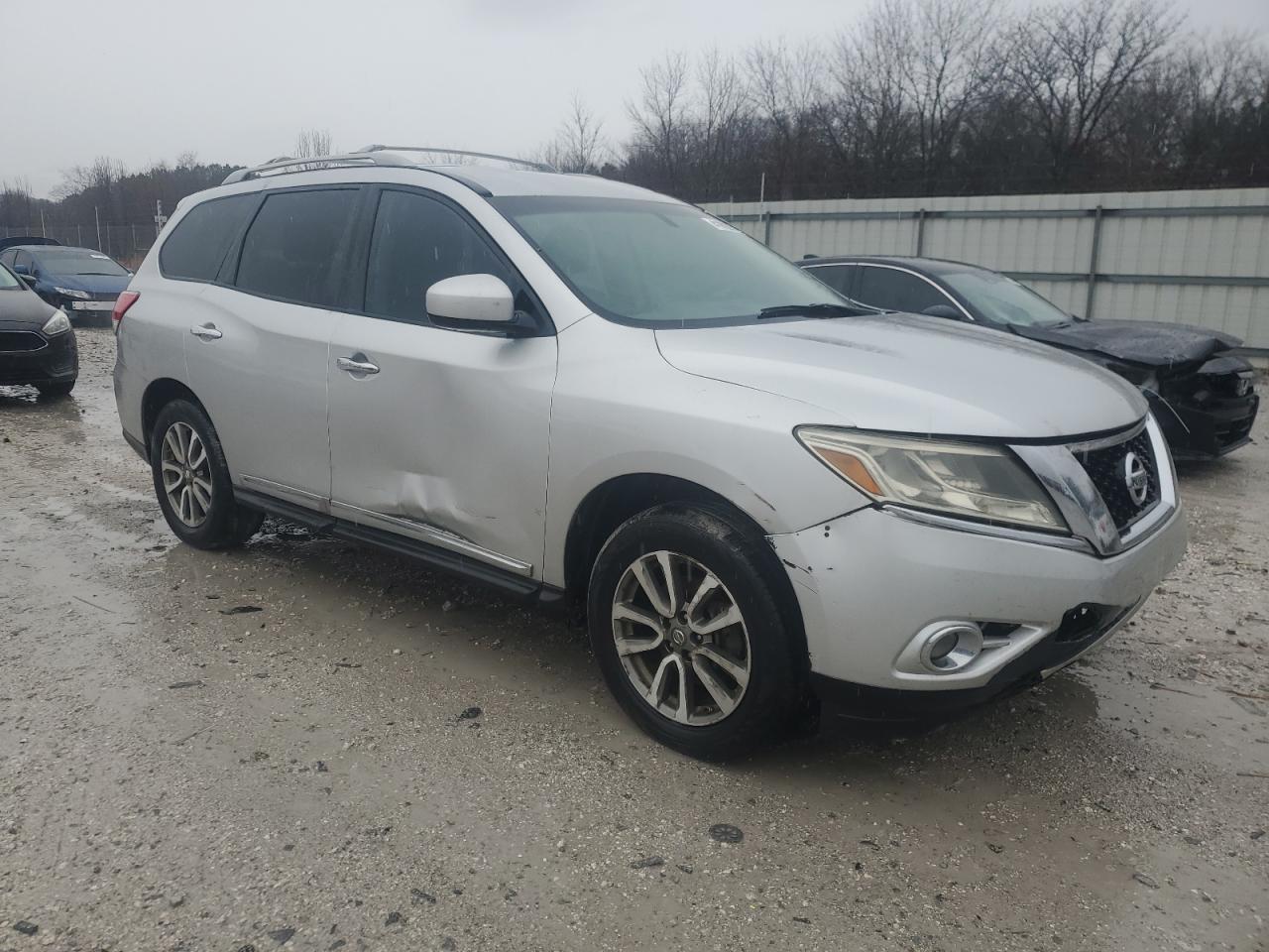 2013 Nissan Pathfinder VIN 5N1AR2MNXDC663703 Copart auction photo, all over damage thumbnail 4
