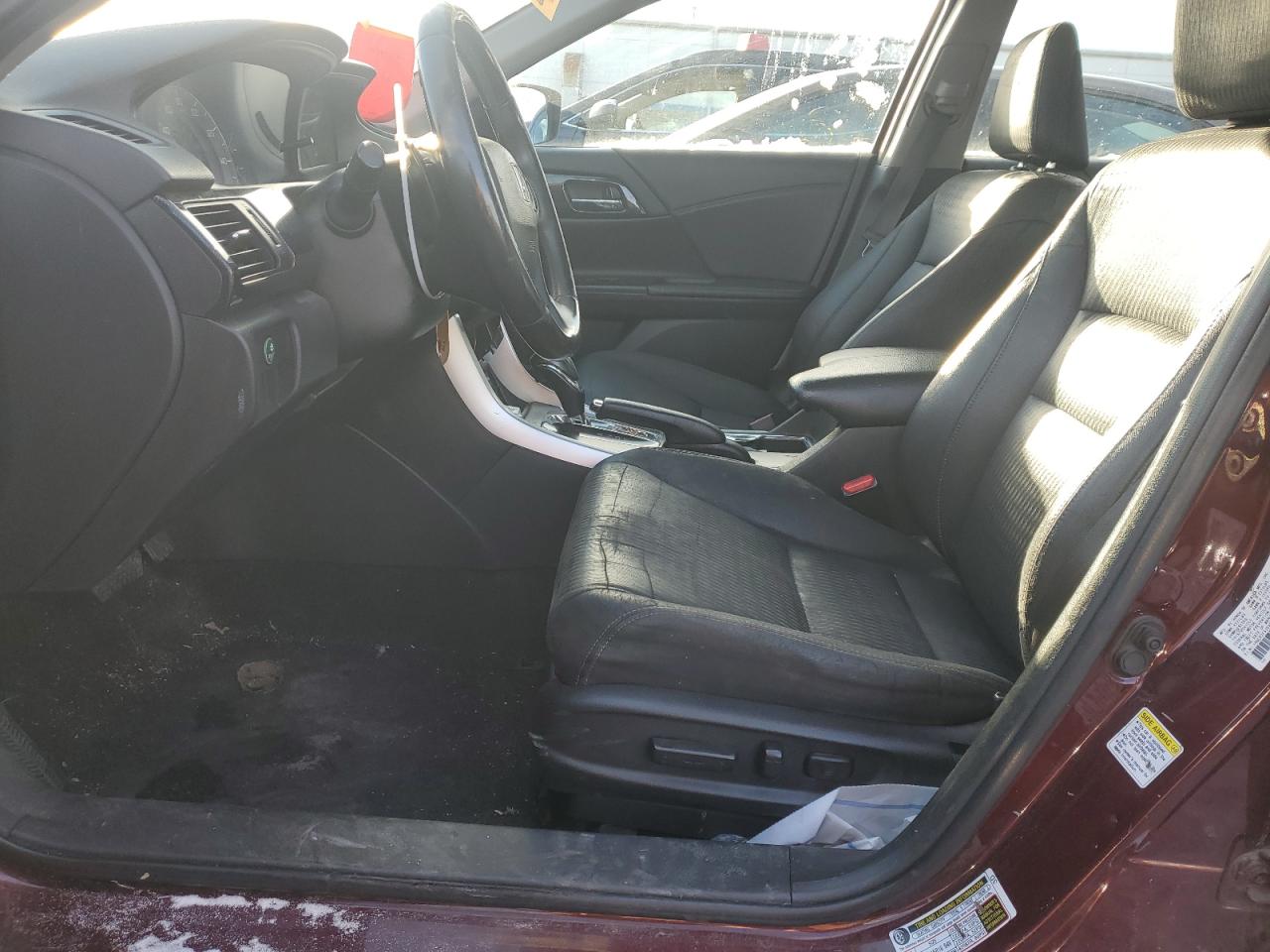 2014 Honda Accord VIN 1HGCR2F52EA031352 Copart auction photo, rear end damage thumbnail 7