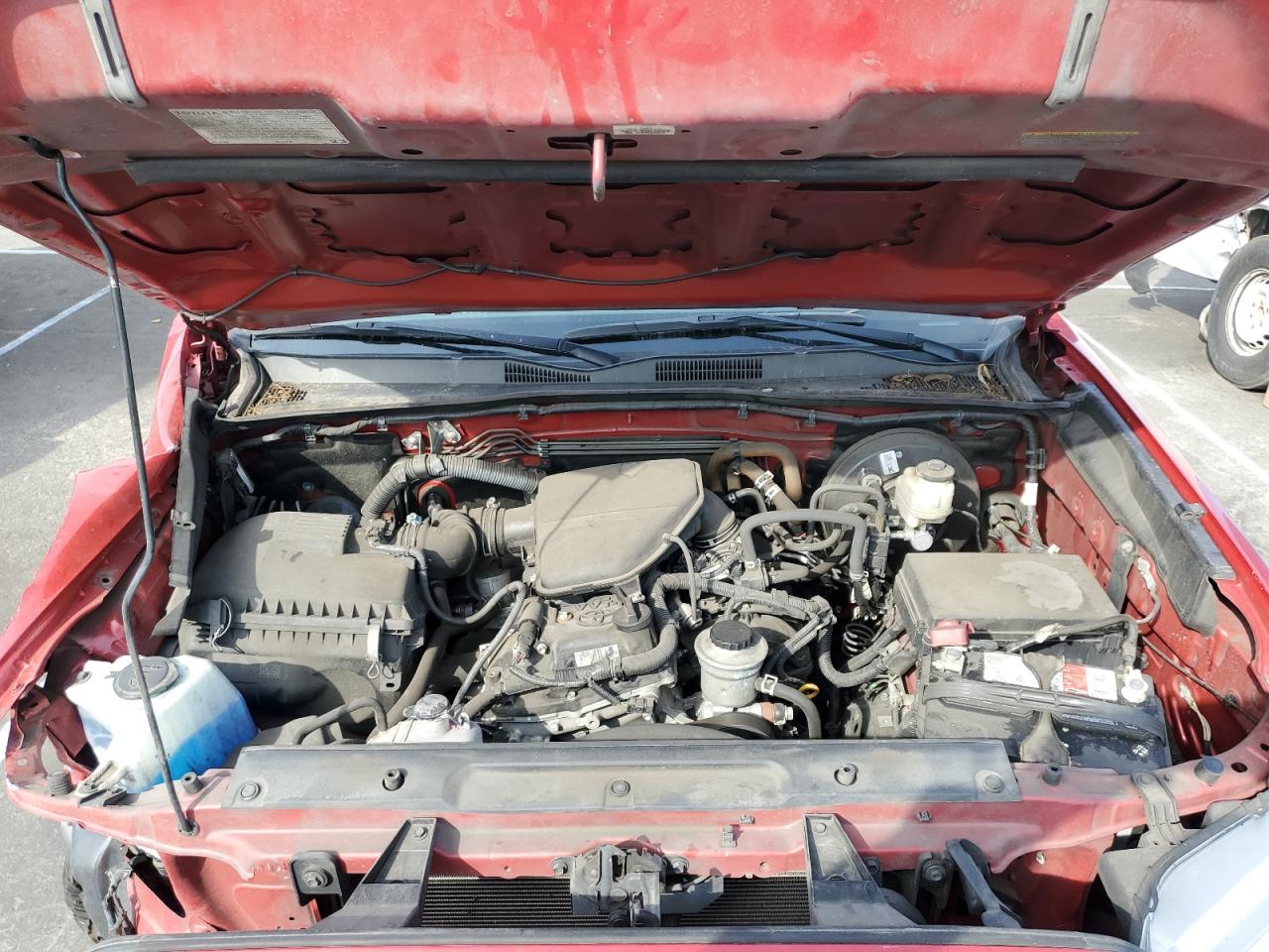 2017 Toyota Tacoma VIN 5TFRX5GN8HX098800 Copart auction photo, front end / side damage thumbnail 11