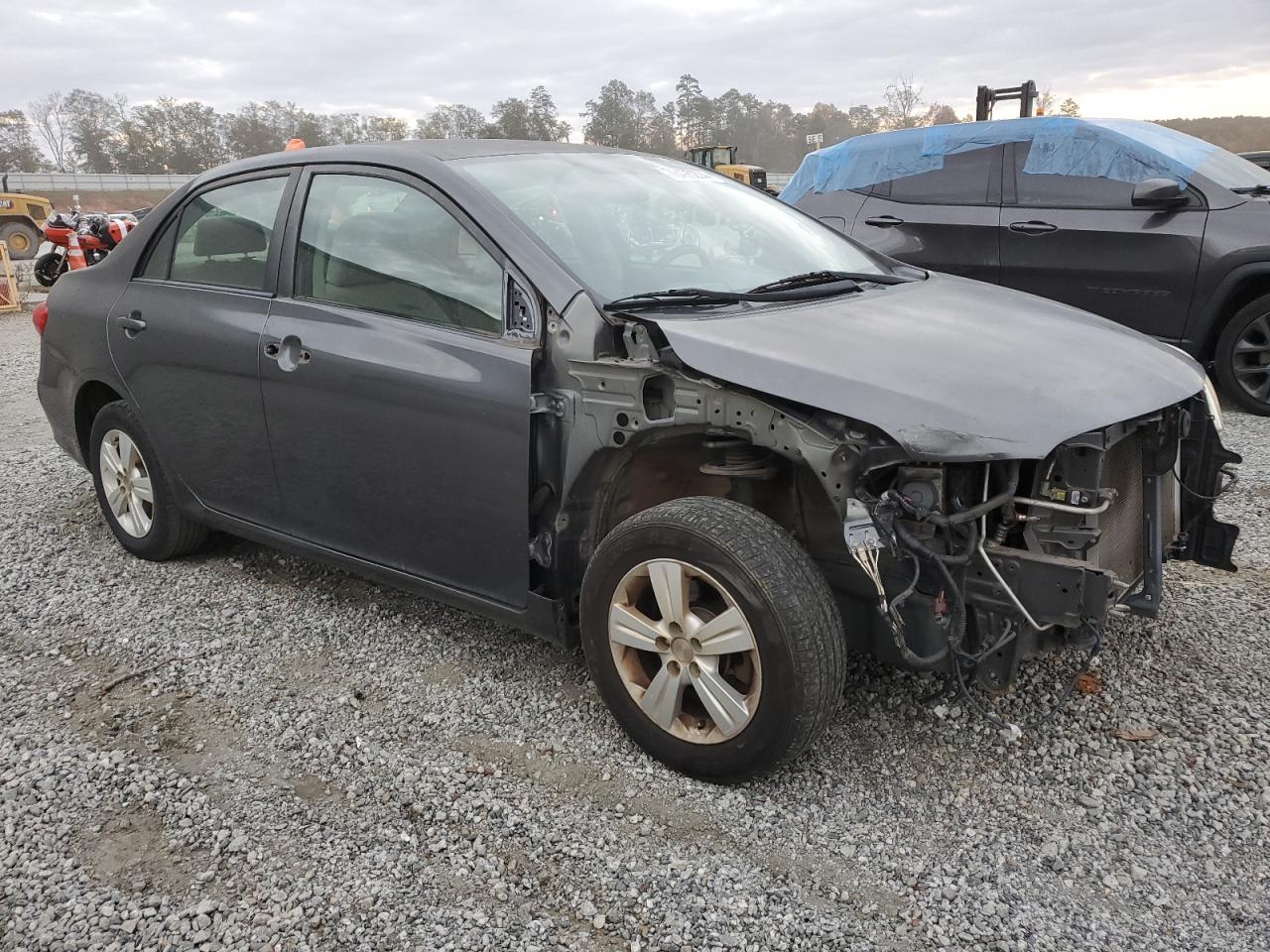 2011 Toyota Corolla VIN JTDBU4EE6B9153439 Copart auction photo, front end / rear end damage thumbnail 4