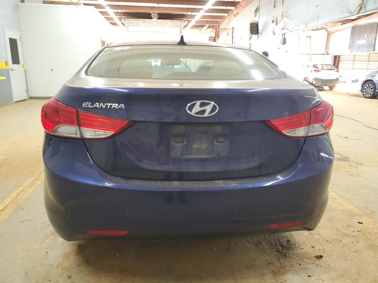 2013 Hyundai Elantra VIN 5NPDH4AE3DH402468 Copart auction photo, all over damage thumbnail 6