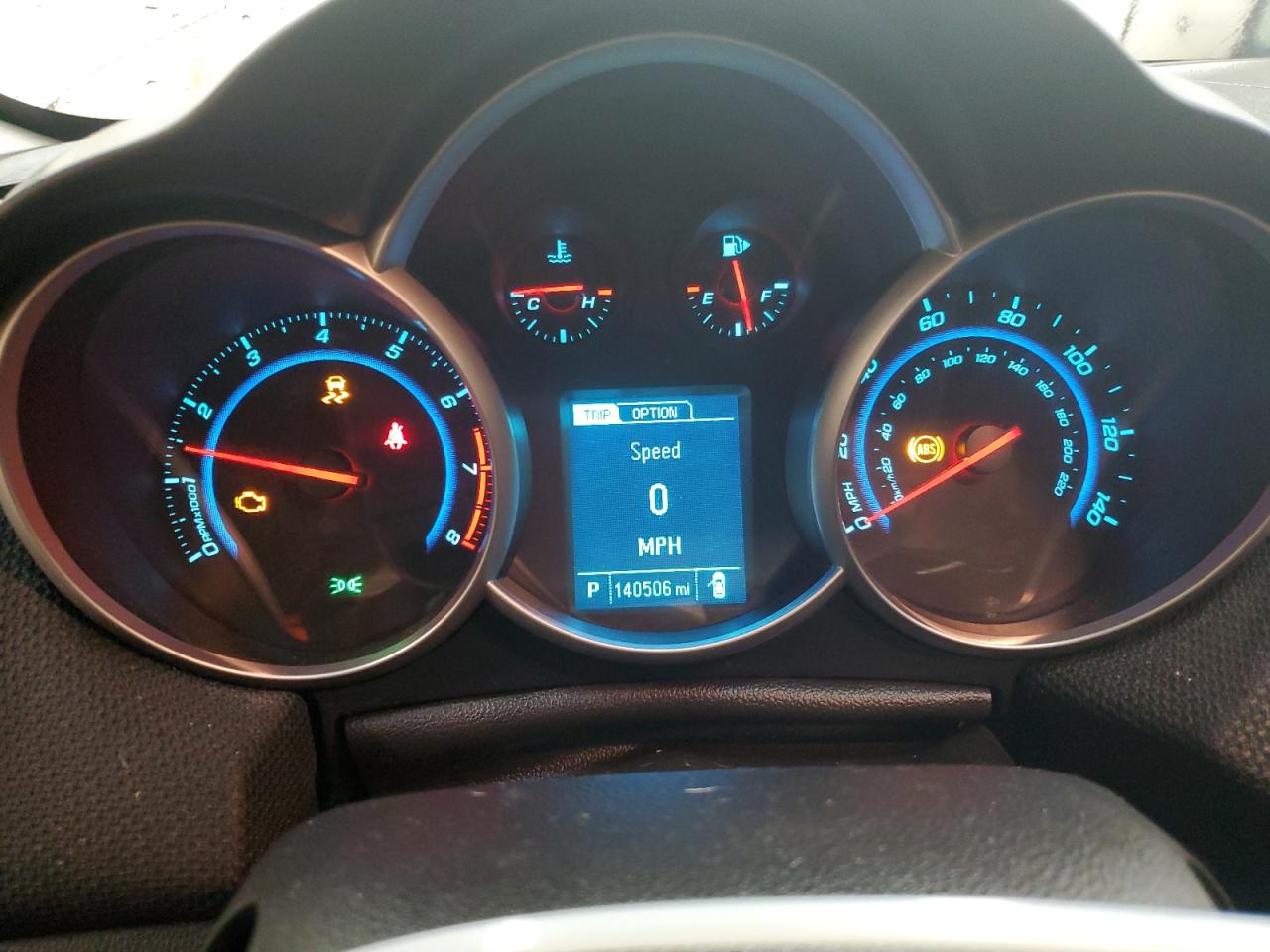 2014 Chevrolet Cruze VIN 1G1PC5SB6E7245314 Copart auction photo, side / front end damage thumbnail 9