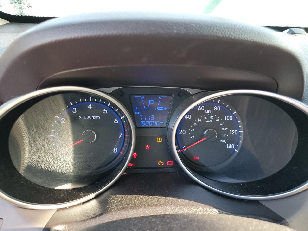 2010 Hyundai Tucson VIN KM8JU3AC6AU018141 Copart auction photo, front end damage thumbnail 9