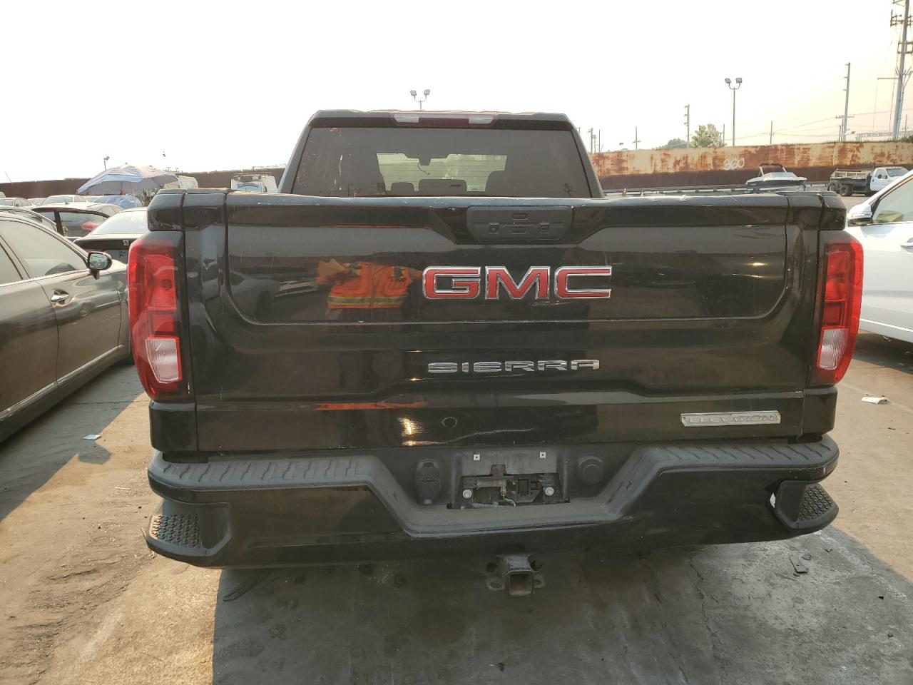 2021 GMC Sierra VIN 1GTR8CED4MZ324180 Copart auction photo, vandalism damage thumbnail 6