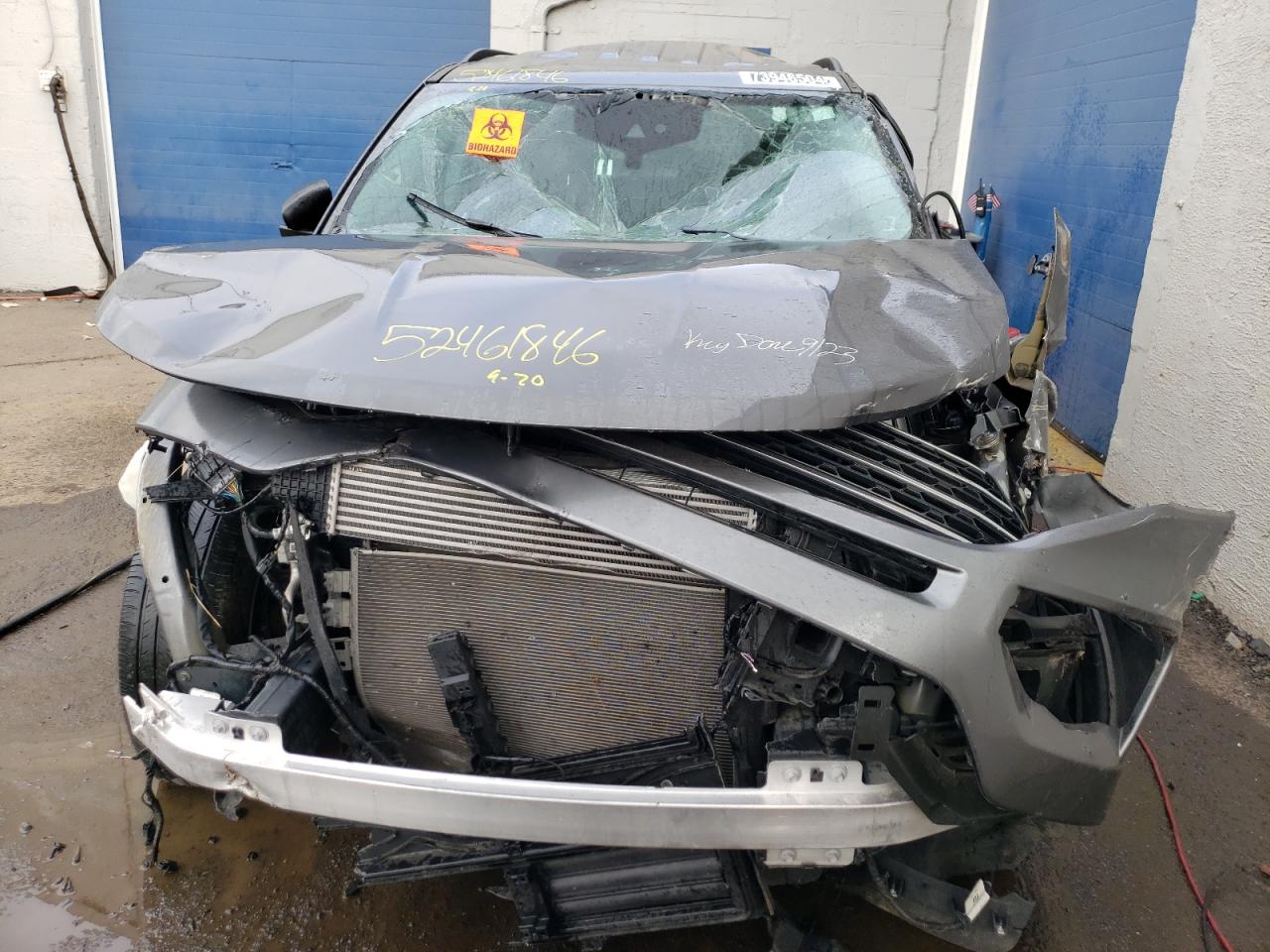 2023 Ford Explorer VIN 1FMSK8DH9PGB43348 Copart auction photo, biohazard/chemical / front end damage thumbnail 5