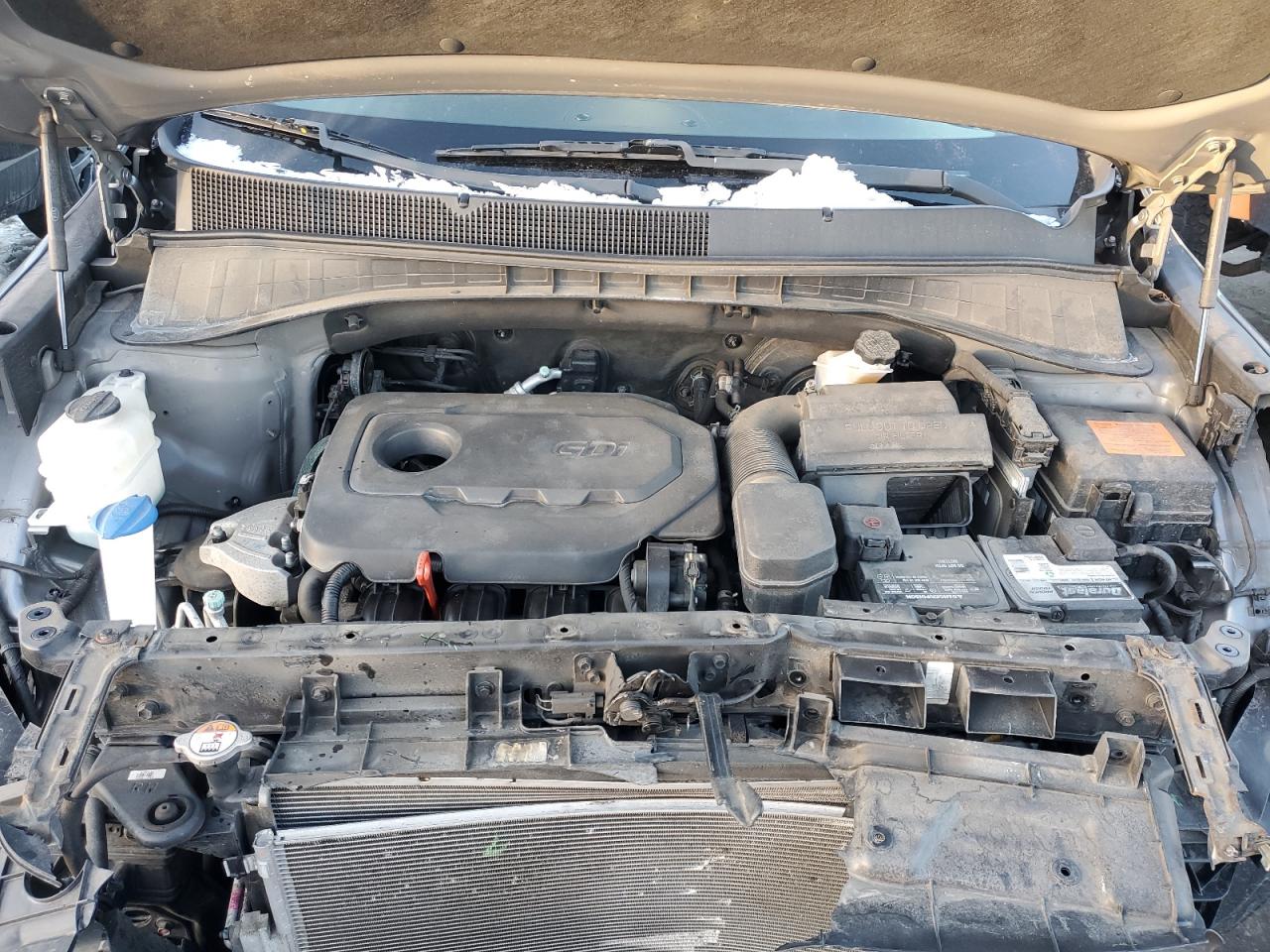 2017 KIA Sorento VIN 5XYPGDA32HG263882 Copart auction photo, front end damage thumbnail 11