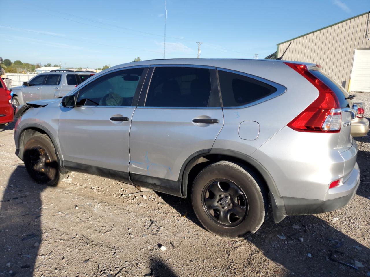 2015 Honda CR-V VIN 2HKRM4H37FH698913 Copart auction photo, front end damage thumbnail 2