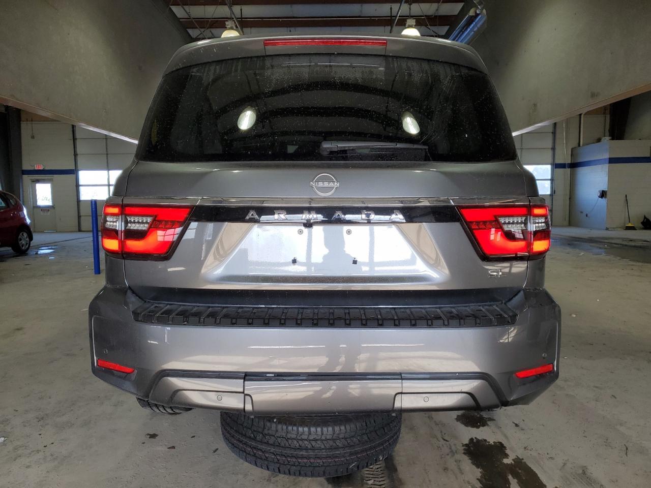 2024 Nissan Armada VIN JN8AY2BD8R9708079 Copart auction photo, side / all over damage thumbnail 6