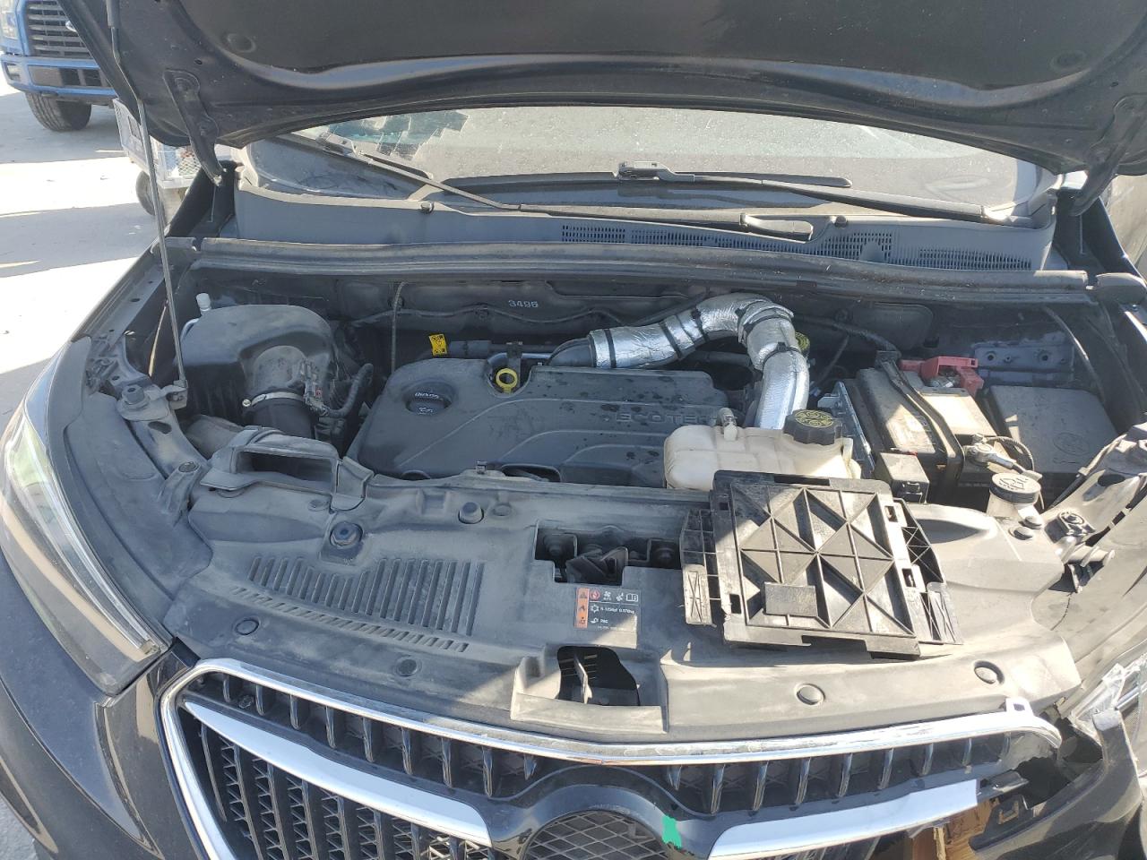 2022 Buick Encore VIN KL4CJESMXNB559651 Copart auction photo, frame damage / front end damage thumbnail 12