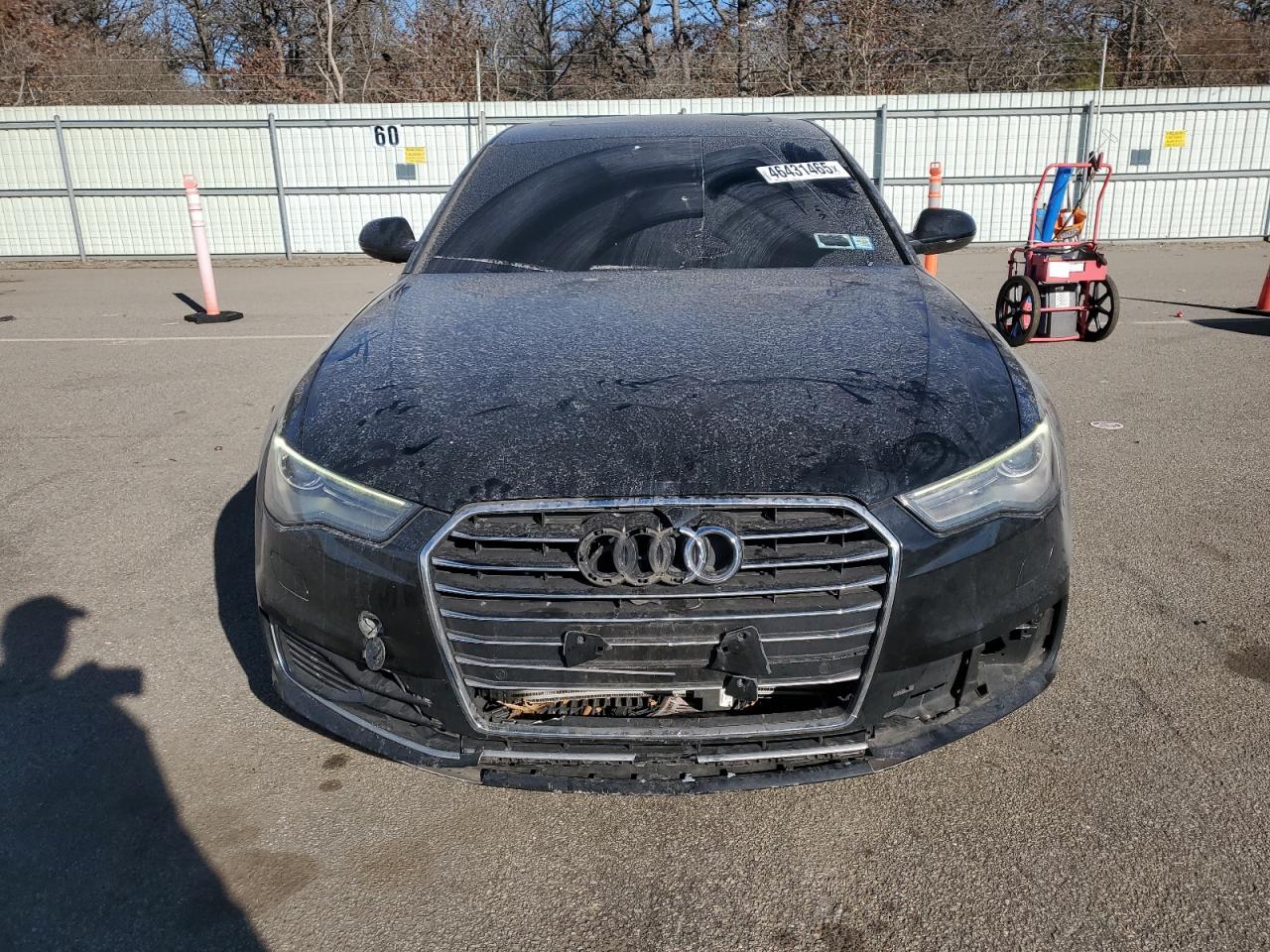 2016 Audi A6 VIN WAUGFAFC0GN110531 Copart auction photo, front end / undercarriage damage thumbnail 5