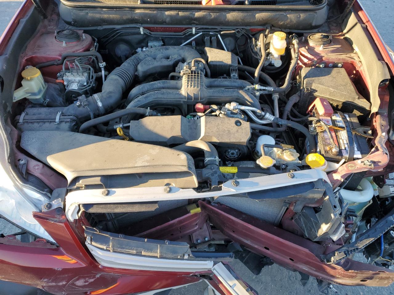 2013 Subaru Legacy VIN 4S4BRBKC6D3320523 Copart auction photo, front end / minor dent/scratches damage thumbnail 11