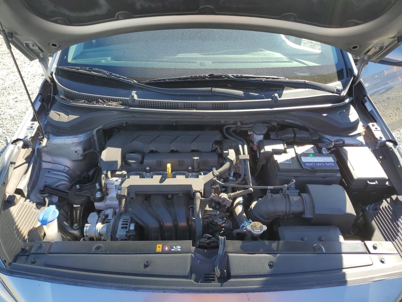 2021 Hyundai Accent VIN 3KPC24A64ME137733 Copart auction photo, rear end damage thumbnail 11