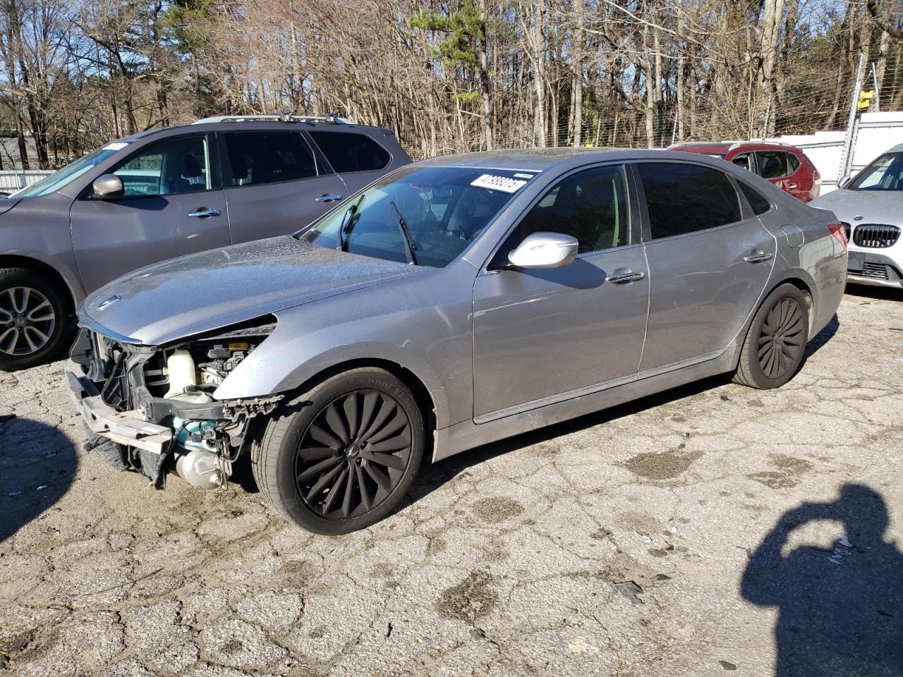 2014 Hyundai Equus VIN KMHGH4JH2EU076494 - Copart auction photo