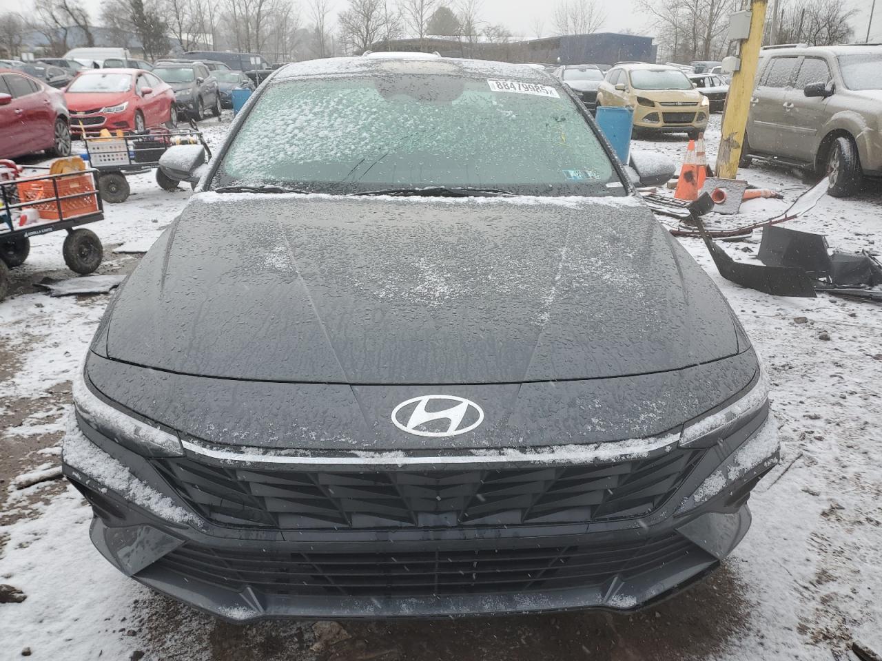 2024 Hyundai Elantra VIN KMHLM4DG6RU783908 Copart auction photo, rear end / minor dent/scratches damage thumbnail 5