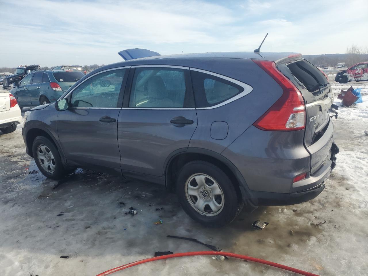 2015 Honda CR-V VIN 5J6RM4H32FL125620 Copart auction photo, rear end damage thumbnail 2